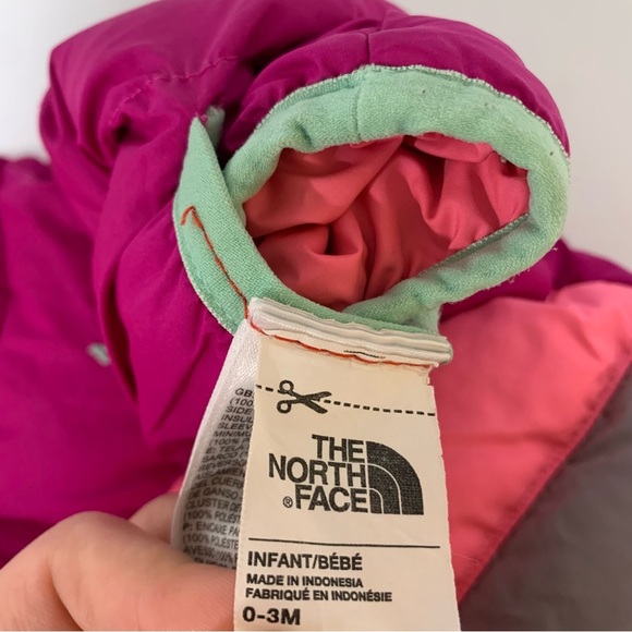 The North Face Moondoggy Reversible Down Jacket - 0-3 Months - Picture 7 of 8